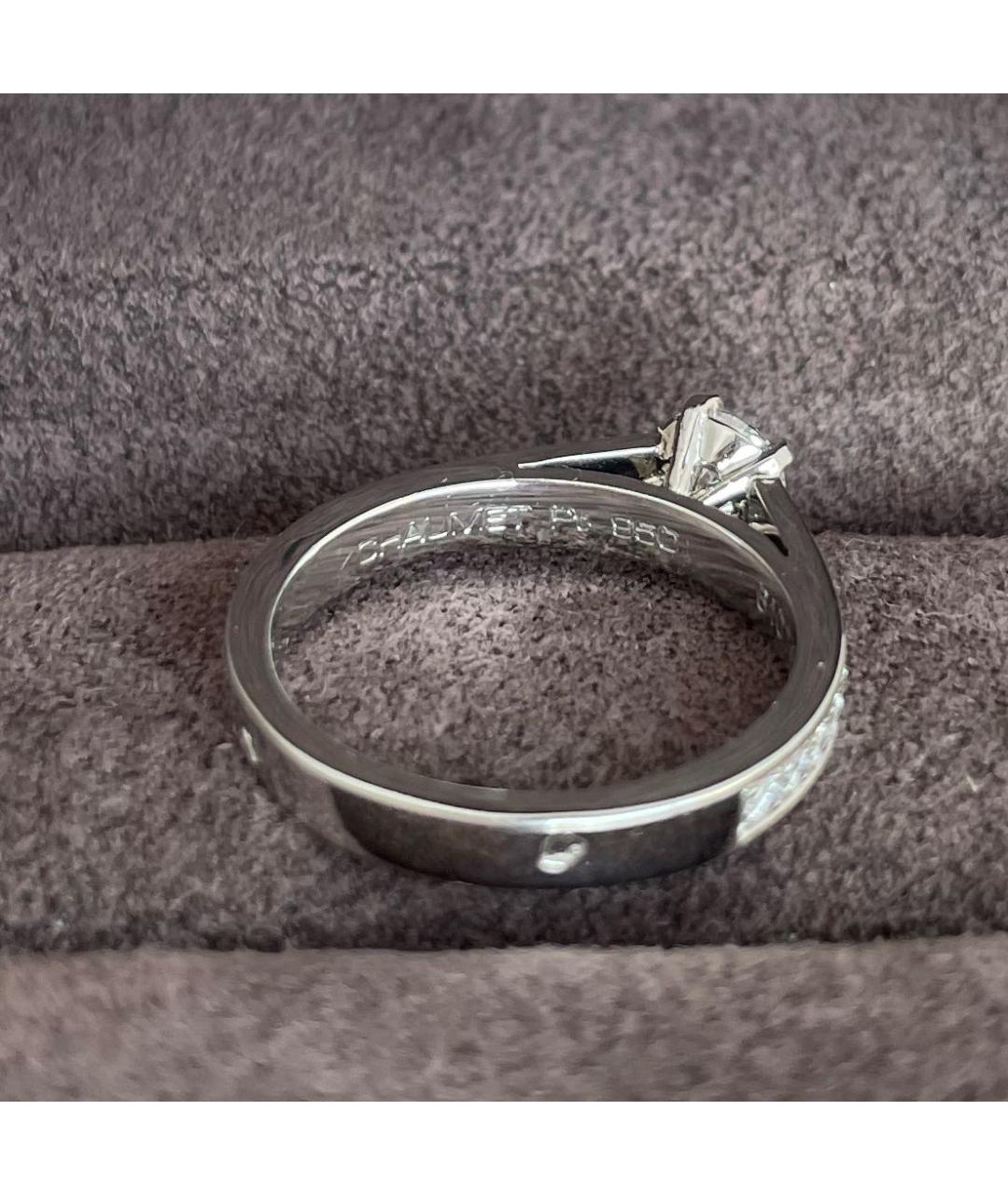 CHAUMET Серебряное платиновое кольцо, фото 8