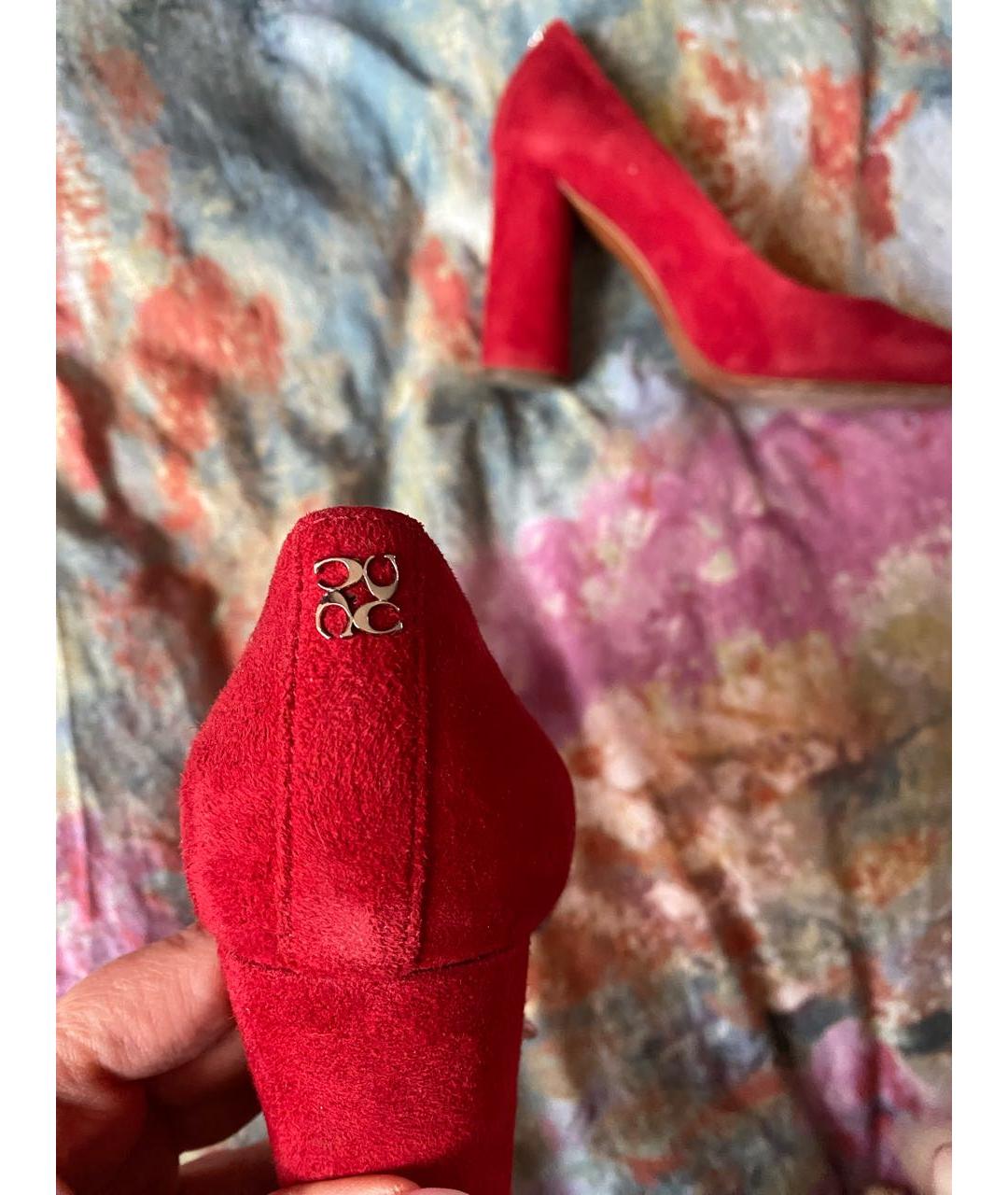 COACH Красные замшевые туфли, фото 5