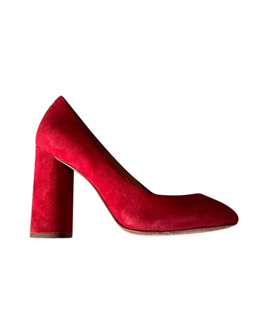 COACH Красные замшевые туфли, фото 1