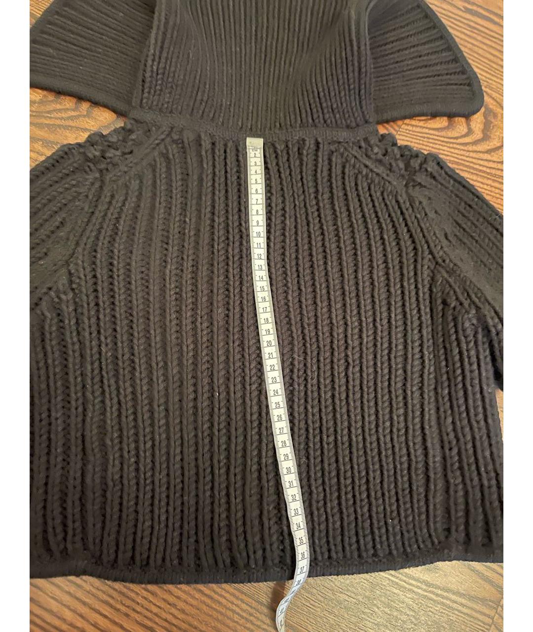 ESCADA Черный шерстяной джемпер / свитер, фото 4