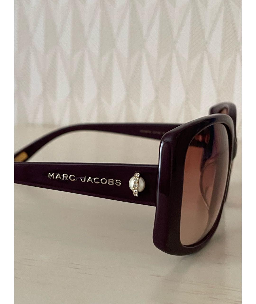 MARC JACOBS Фиолетовые пластиковые солнцезащитные очки, фото 3
