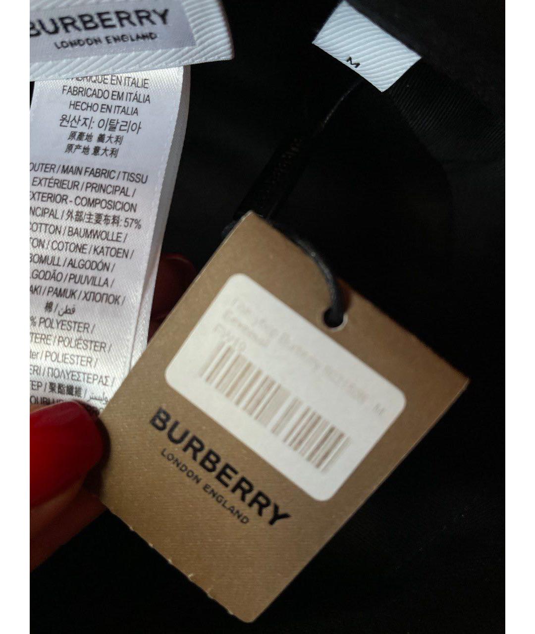 BURBERRY Хлопковая панама, фото 6
