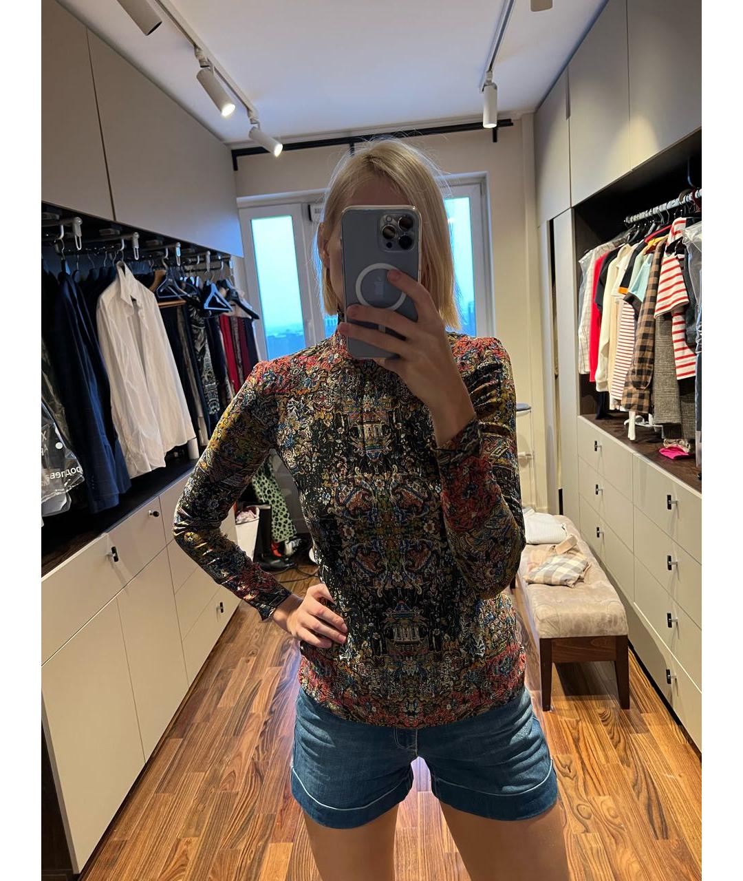 ETRO Мульти вискозная водолазка, фото 7