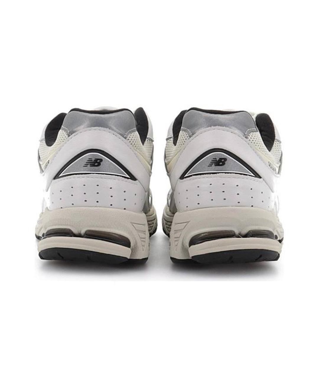 NEW BALANCE Белые кожаные кроссовки, фото 4