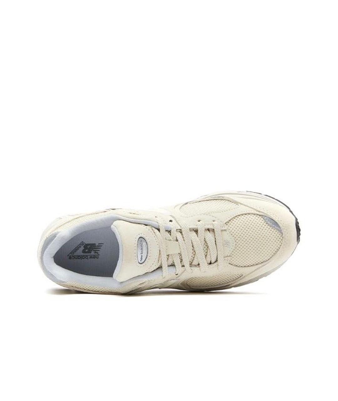 NEW BALANCE Бежевые кожаные кроссовки, фото 3