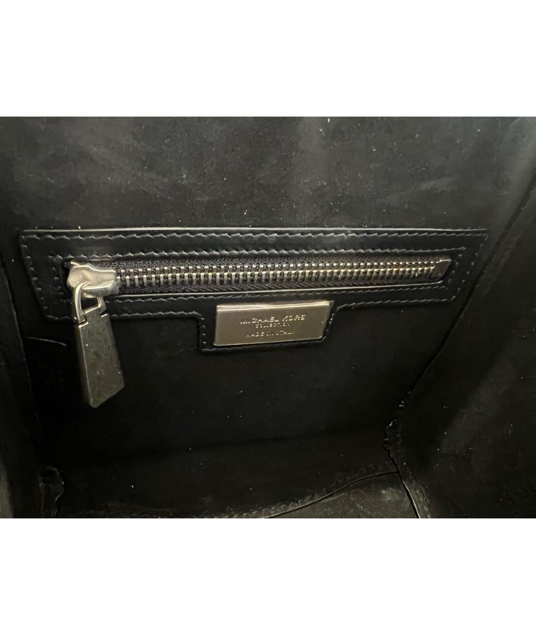 MICHAEL KORS COLLECTION Бежевая кожаная сумка с короткими ручками, фото 7