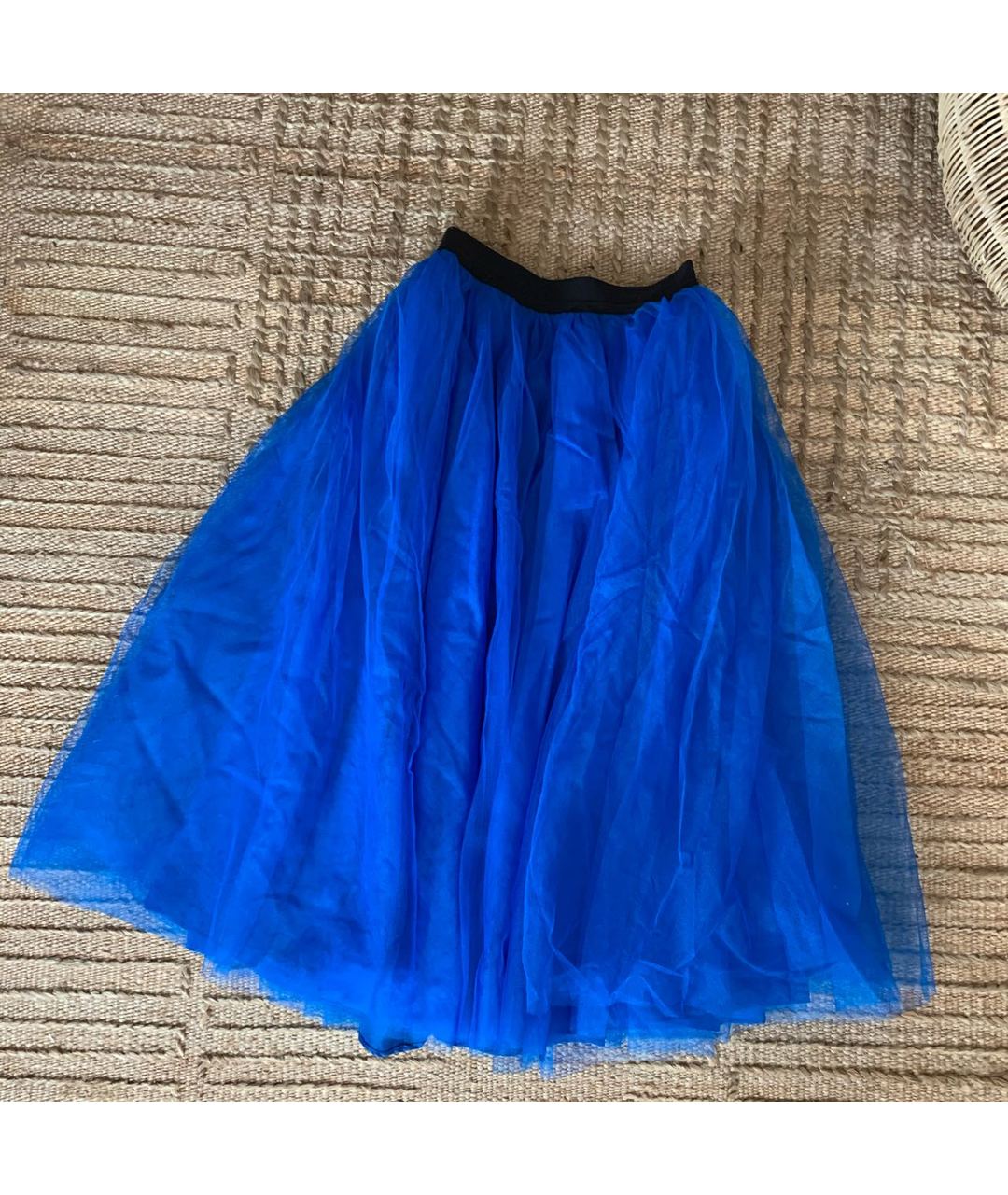MSGM Синяя юбка миди, фото 6
