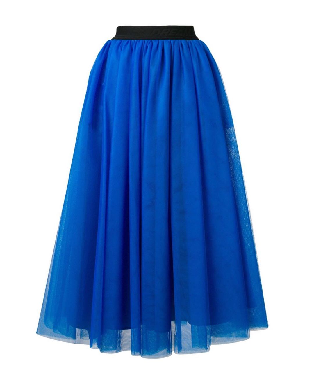 MSGM Синяя юбка миди, фото 1
