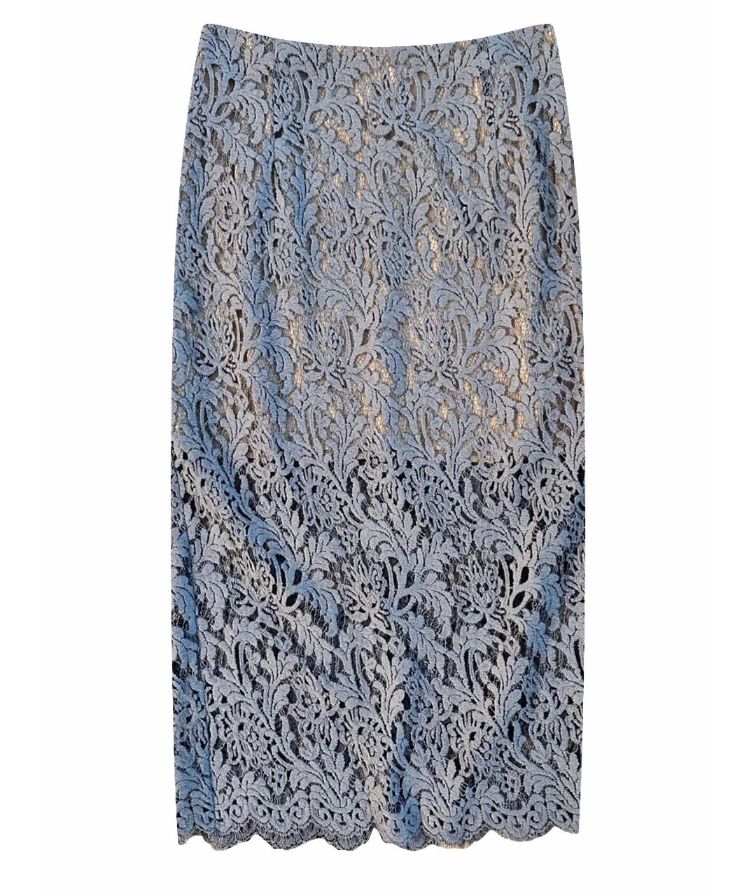 Saint Cashmere Серая кашемировая юбка миди, фото 1