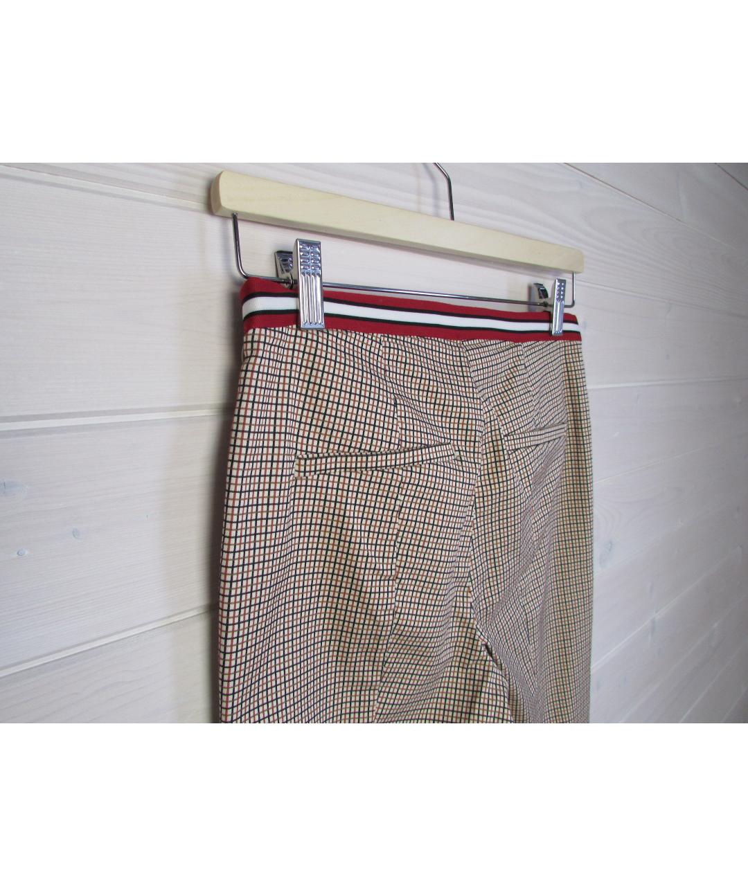 DOROTHEE SCHUMACHER Мульти полиэстеровые прямые брюки, фото 3