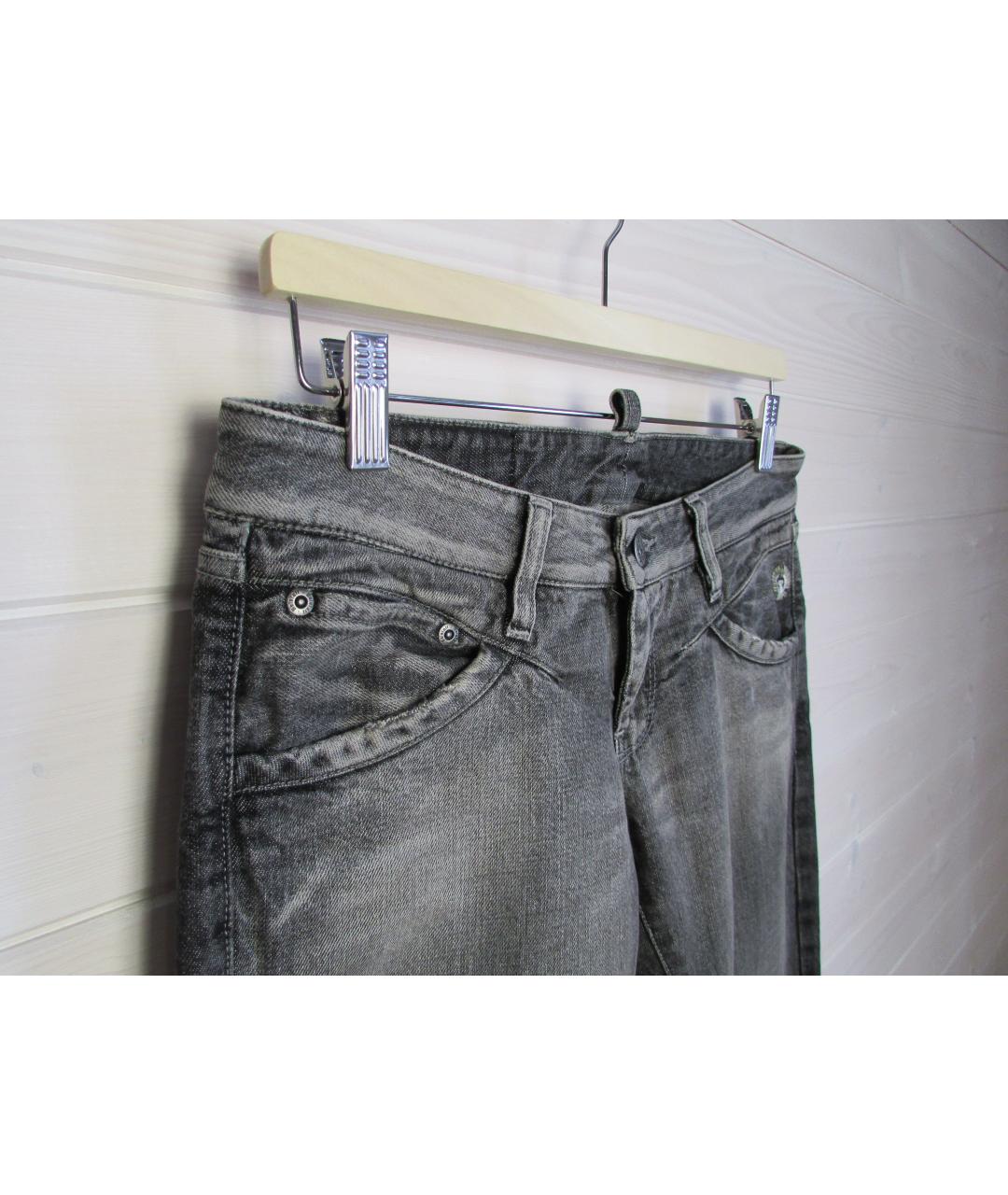 BELSTAFF Серые хлопковые прямые джинсы, фото 2