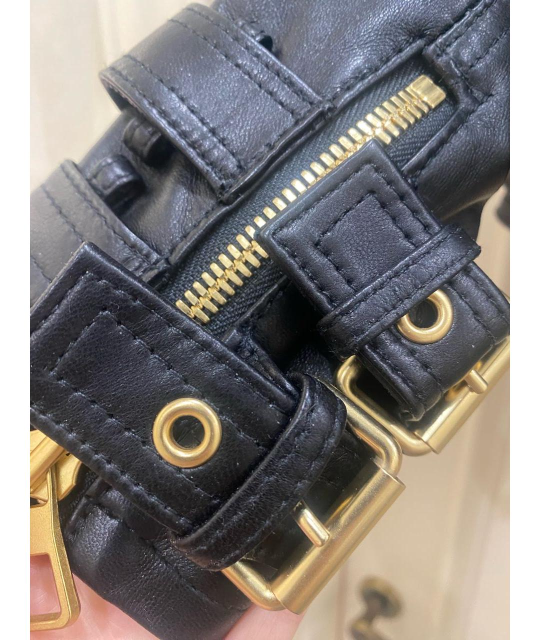 BALMAIN Черная кожаная куртка, фото 6