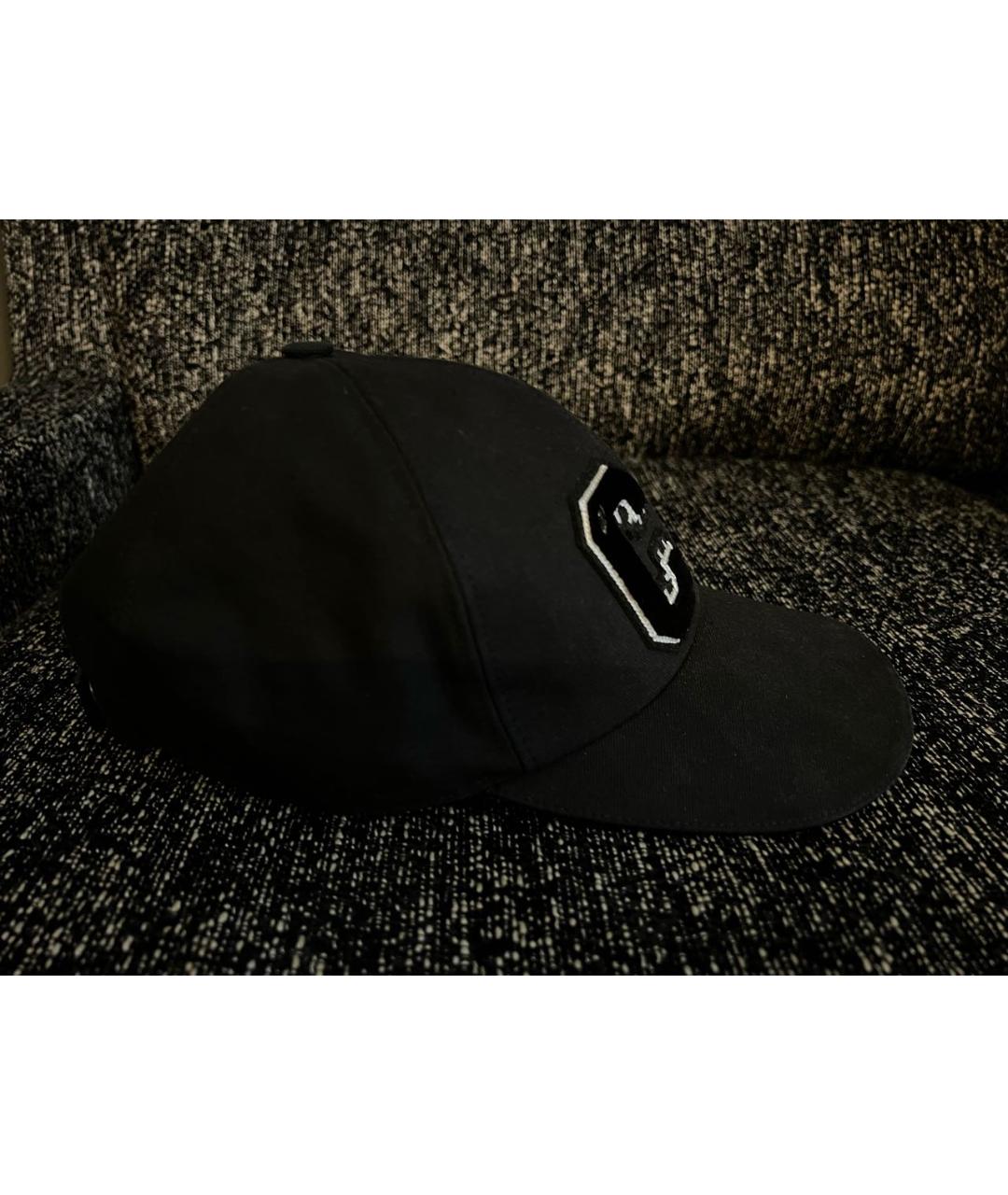 DIOR HOMME Черная хлопковая кепка/бейсболка, фото 3