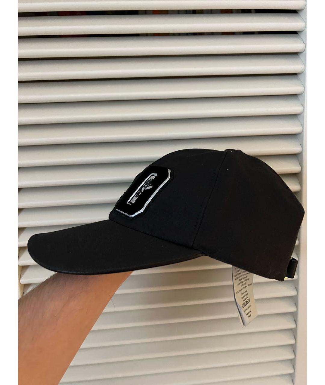 DIOR HOMME Черная хлопковая кепка/бейсболка, фото 2