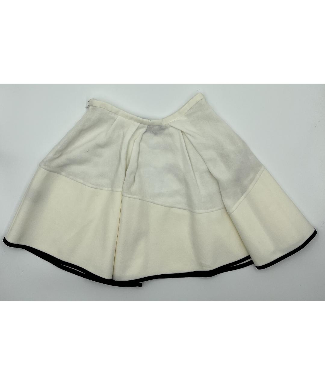 ISABEL MARANT Белая хлопковая юбка мини, фото 2