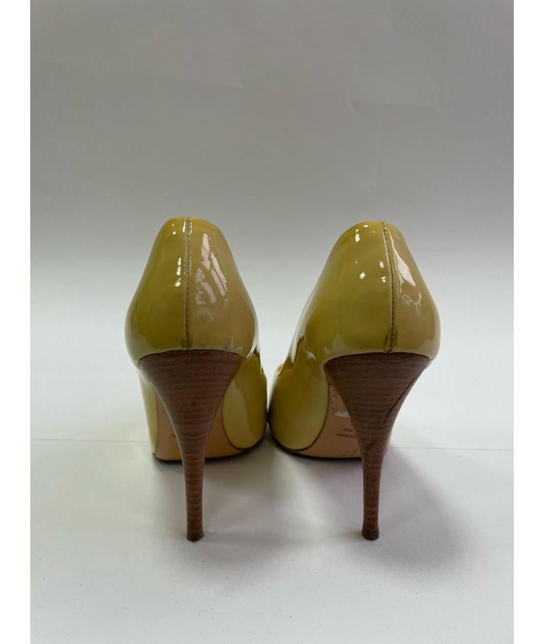 GIUSEPPE ZANOTTI DESIGN Желтые туфли, фото 4