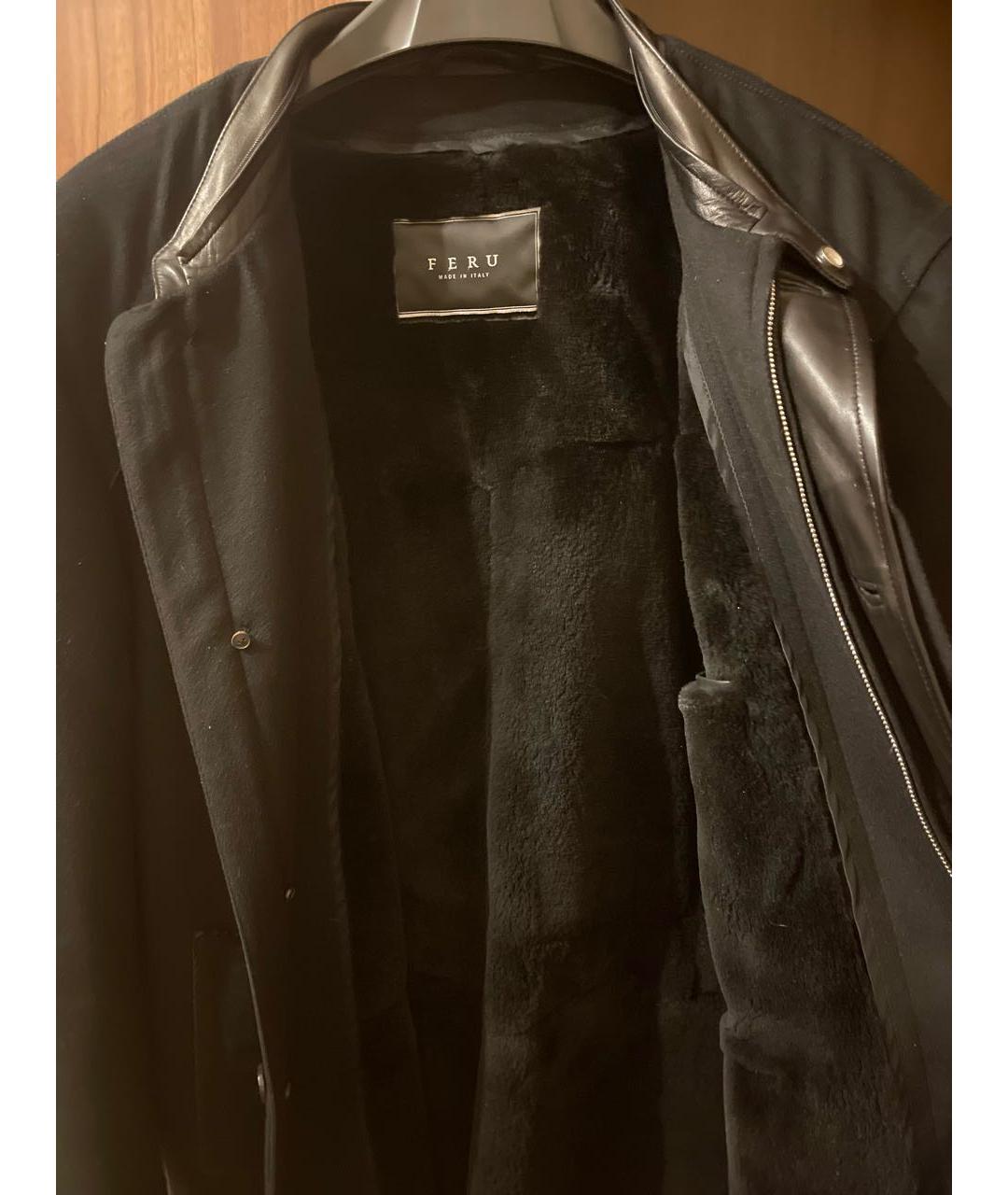 FERU Черная куртка, фото 3
