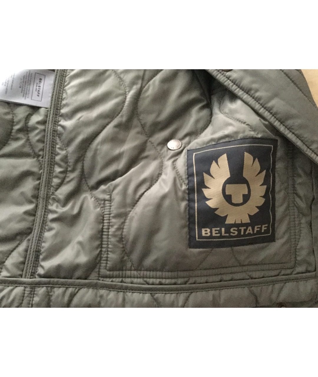 BELSTAFF Хаки полиэстеровая куртка, фото 5