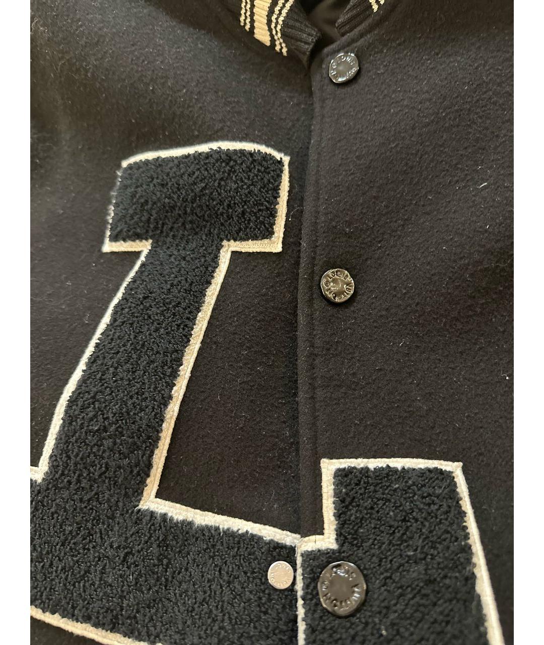 LOUIS VUITTON Черная кожаная куртка, фото 4