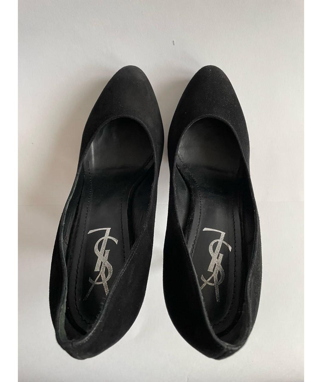 SAINT LAURENT Черные туфли, фото 3