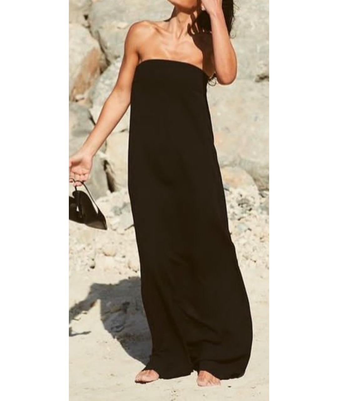 ANN DEMEULEMEESTER Черное шерстяное платье, фото 6