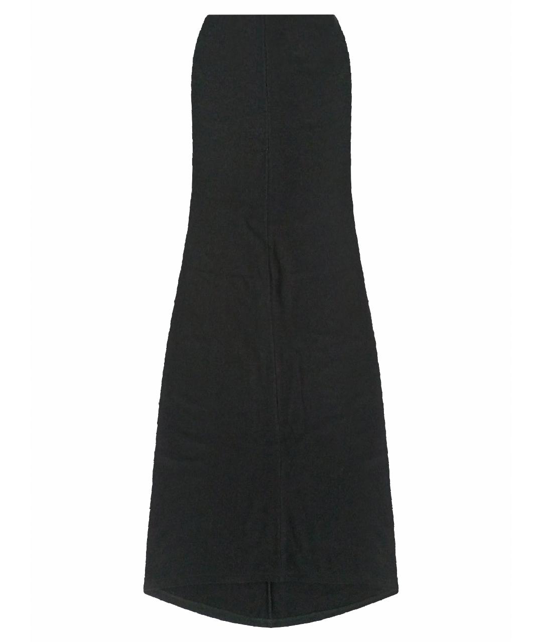 ANN DEMEULEMEESTER Черное шерстяное платье, фото 1