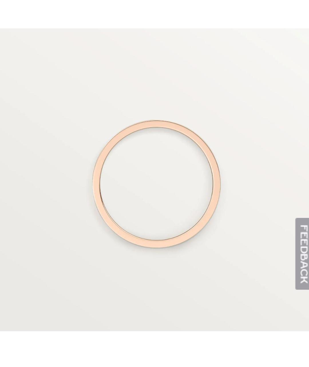 CARTIER Розовое кольцо из розового золота, фото 2