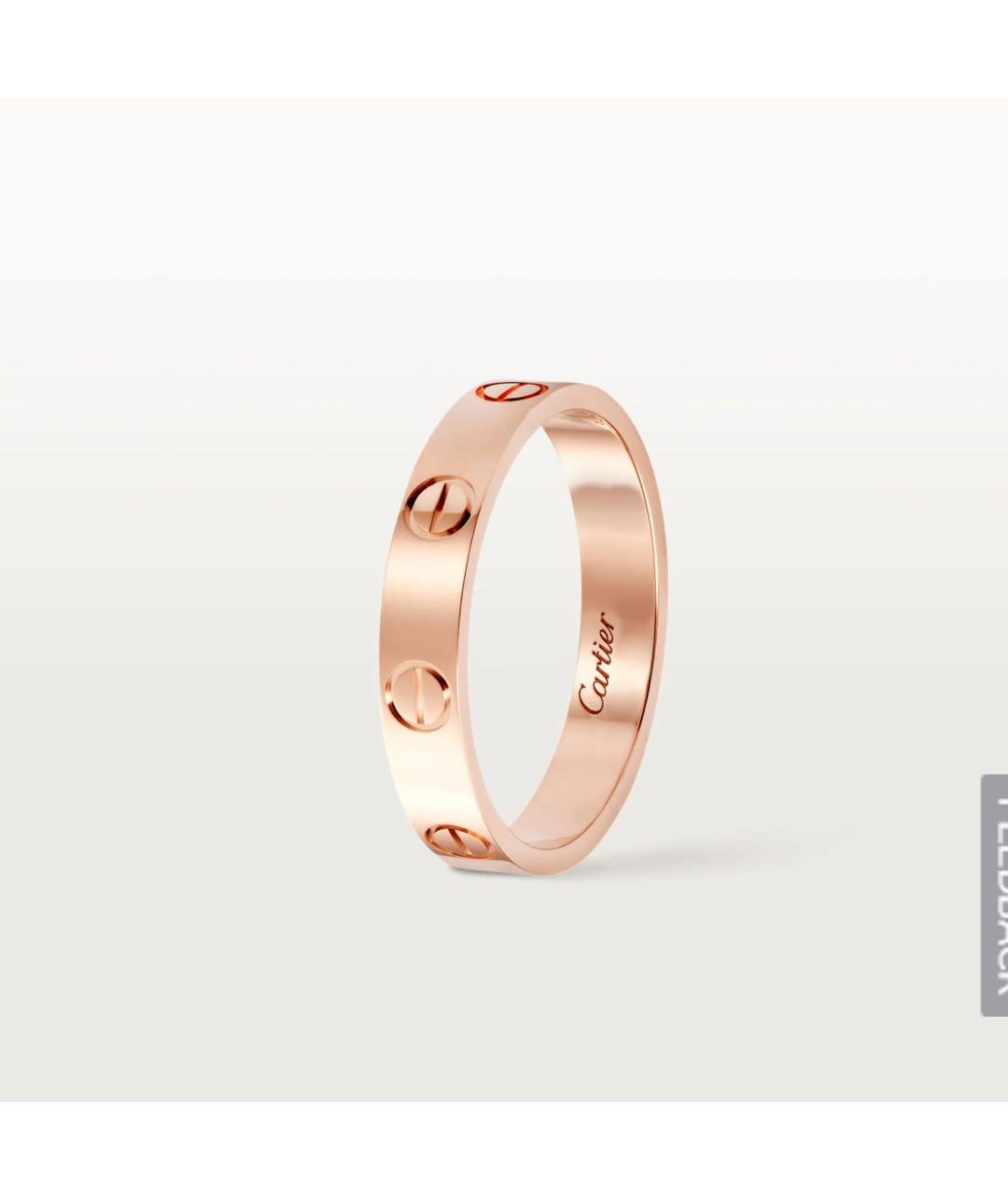 CARTIER Розовое кольцо из розового золота, фото 3