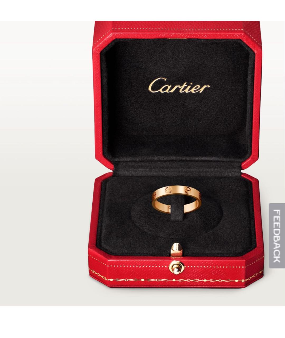CARTIER Розовое кольцо из розового золота, фото 4