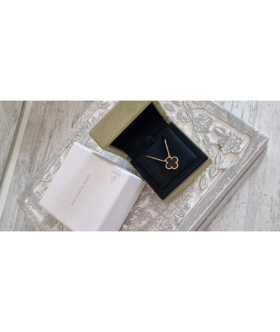 VAN CLEEF & ARPELS Черный кулон из желтого золота, фото 3