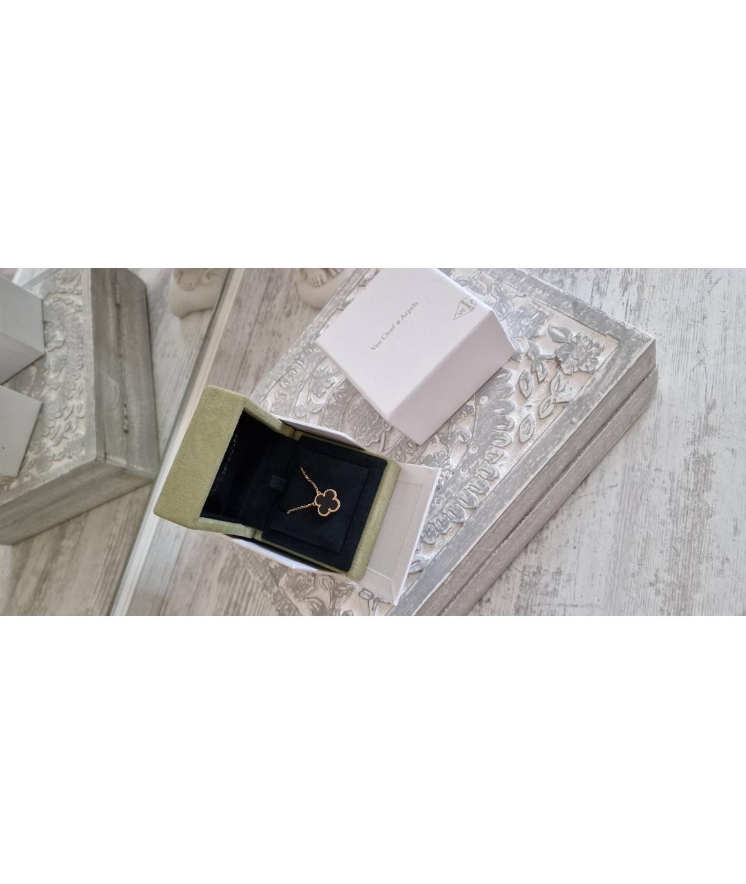 VAN CLEEF & ARPELS Черный кулон из желтого золота, фото 7