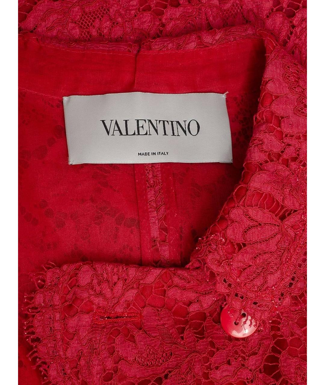 VALENTINO Красное пальто, фото 4