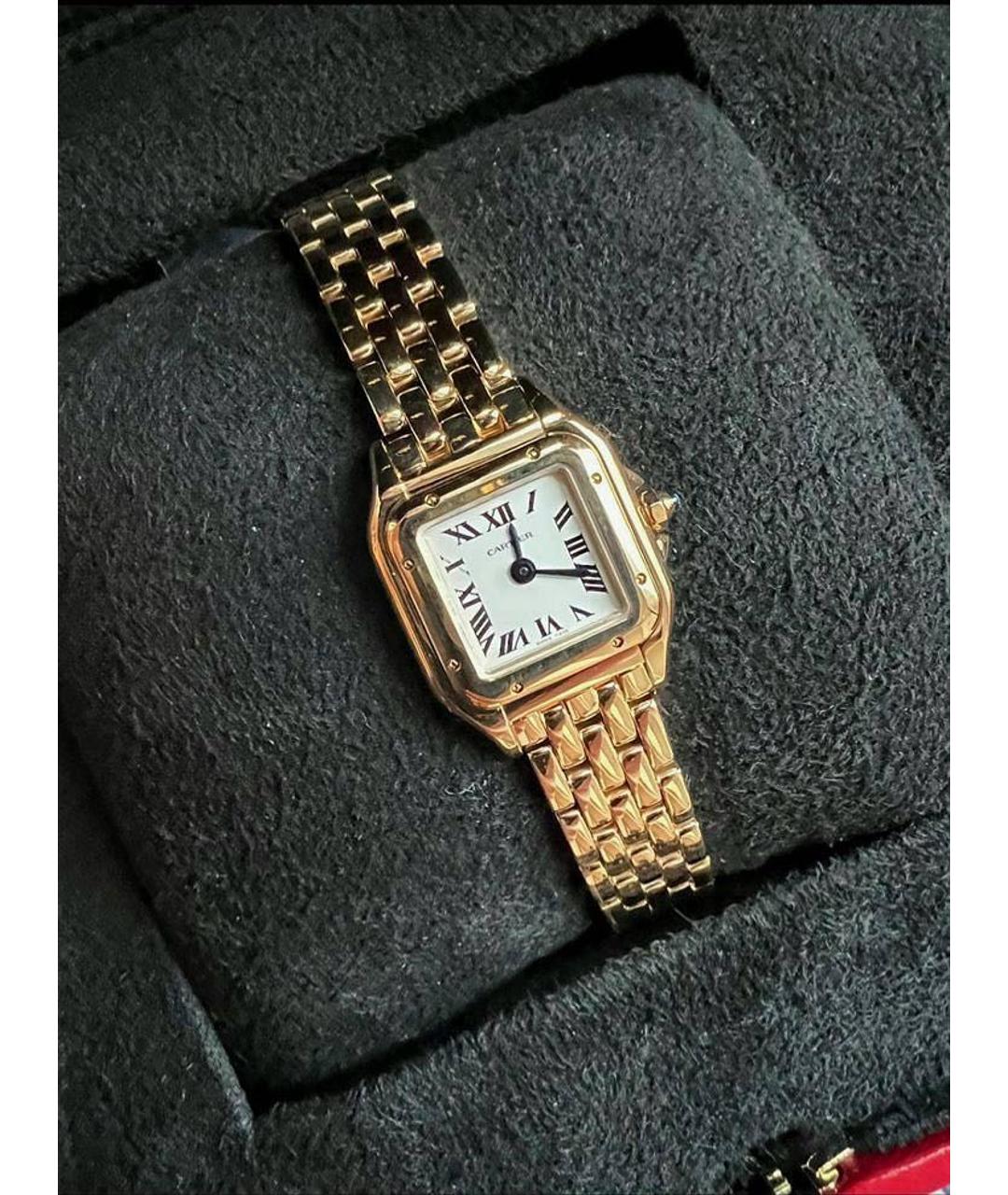 CARTIER Золотые часы из желтого золота, фото 5