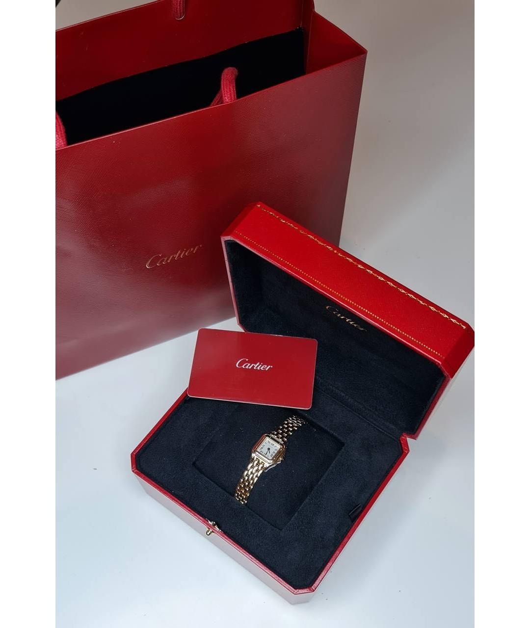 CARTIER Золотые часы из желтого золота, фото 2