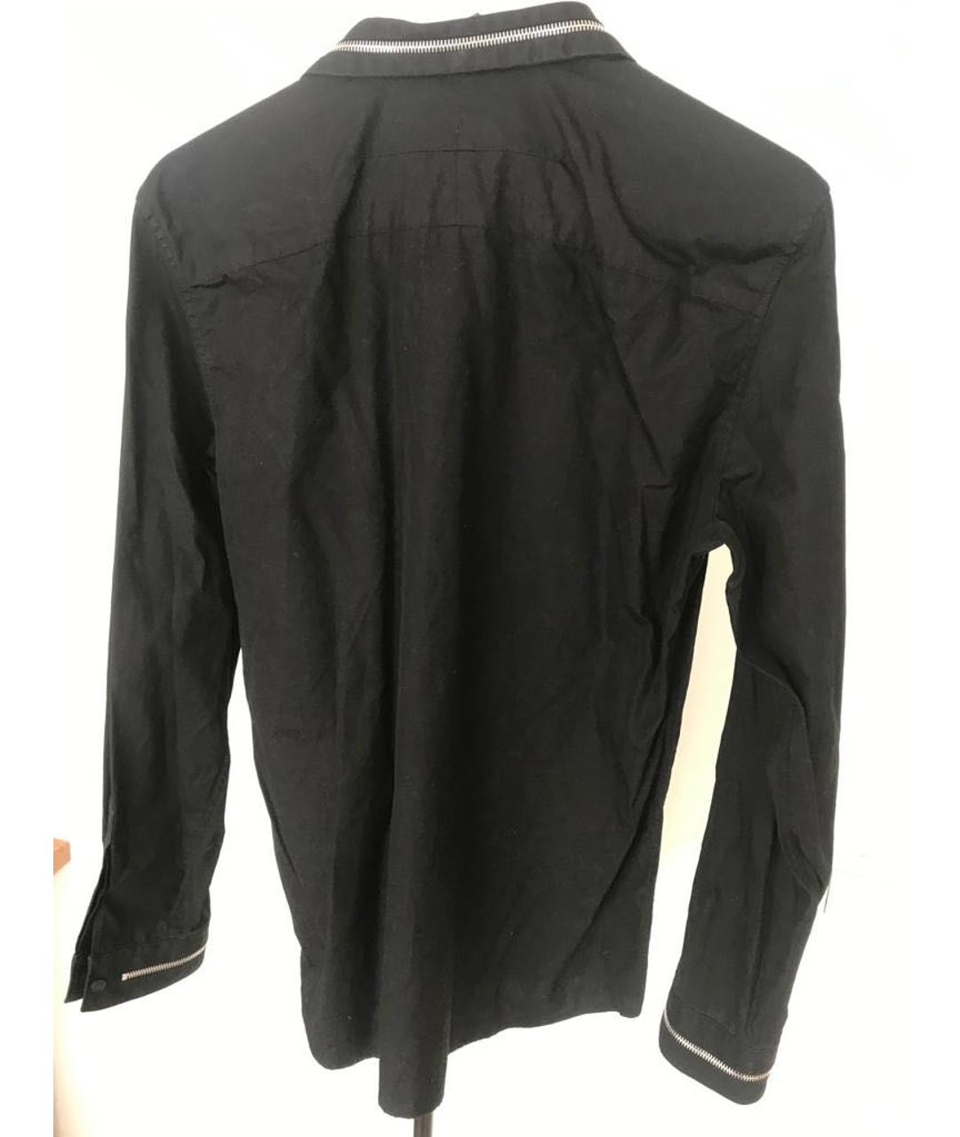GIVENCHY Черная хлопковая кэжуал рубашка, фото 4