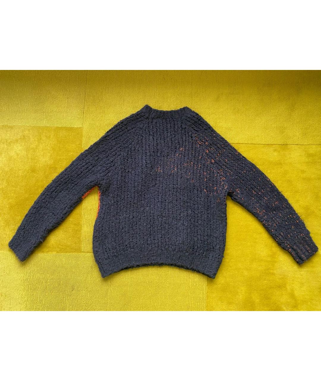 TELA Темно-синий джемпер / свитер, фото 3