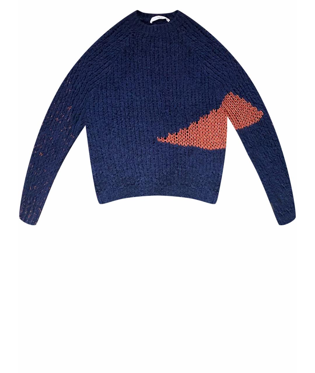 TELA Темно-синий джемпер / свитер, фото 1