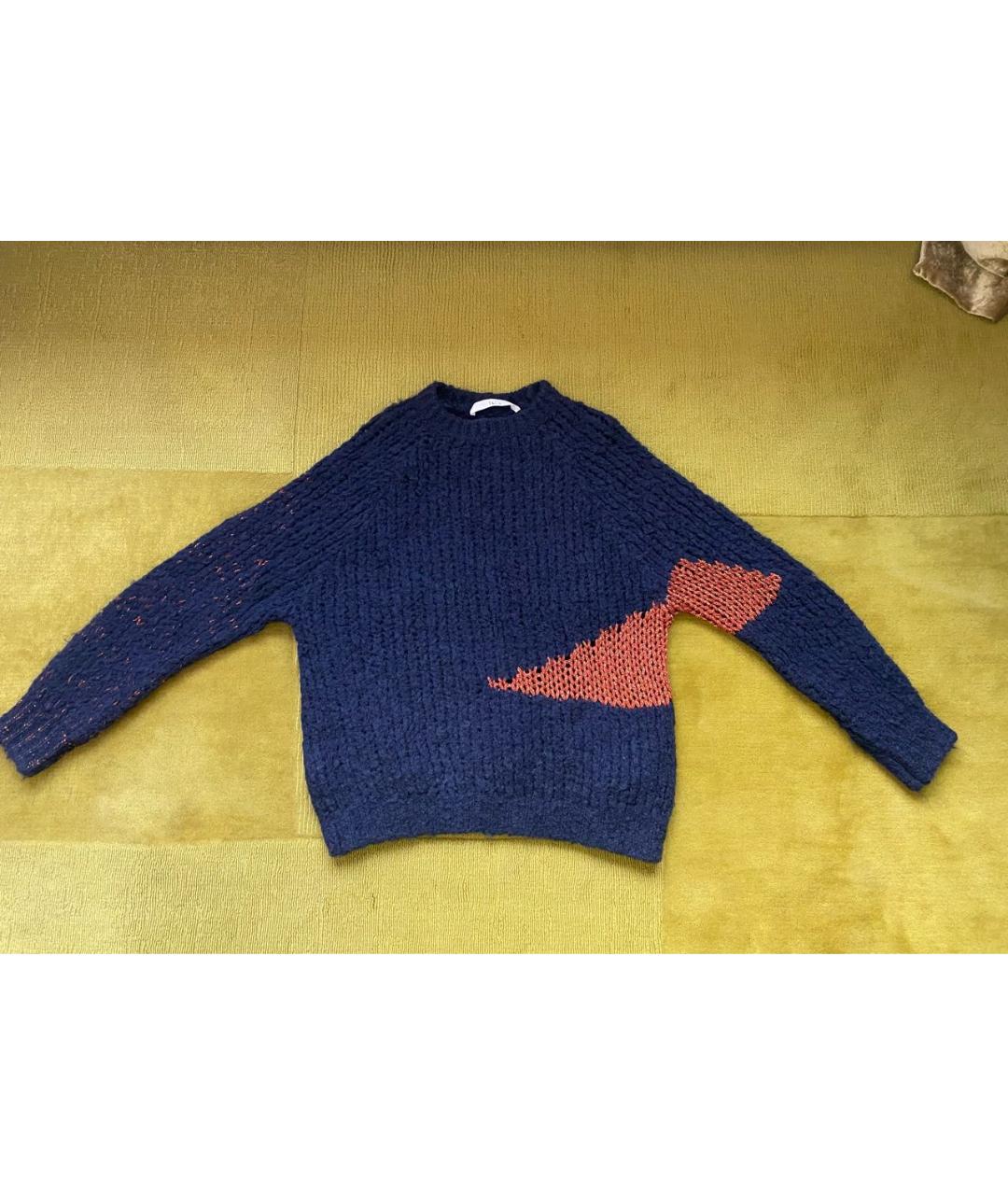 TELA Темно-синий джемпер / свитер, фото 8