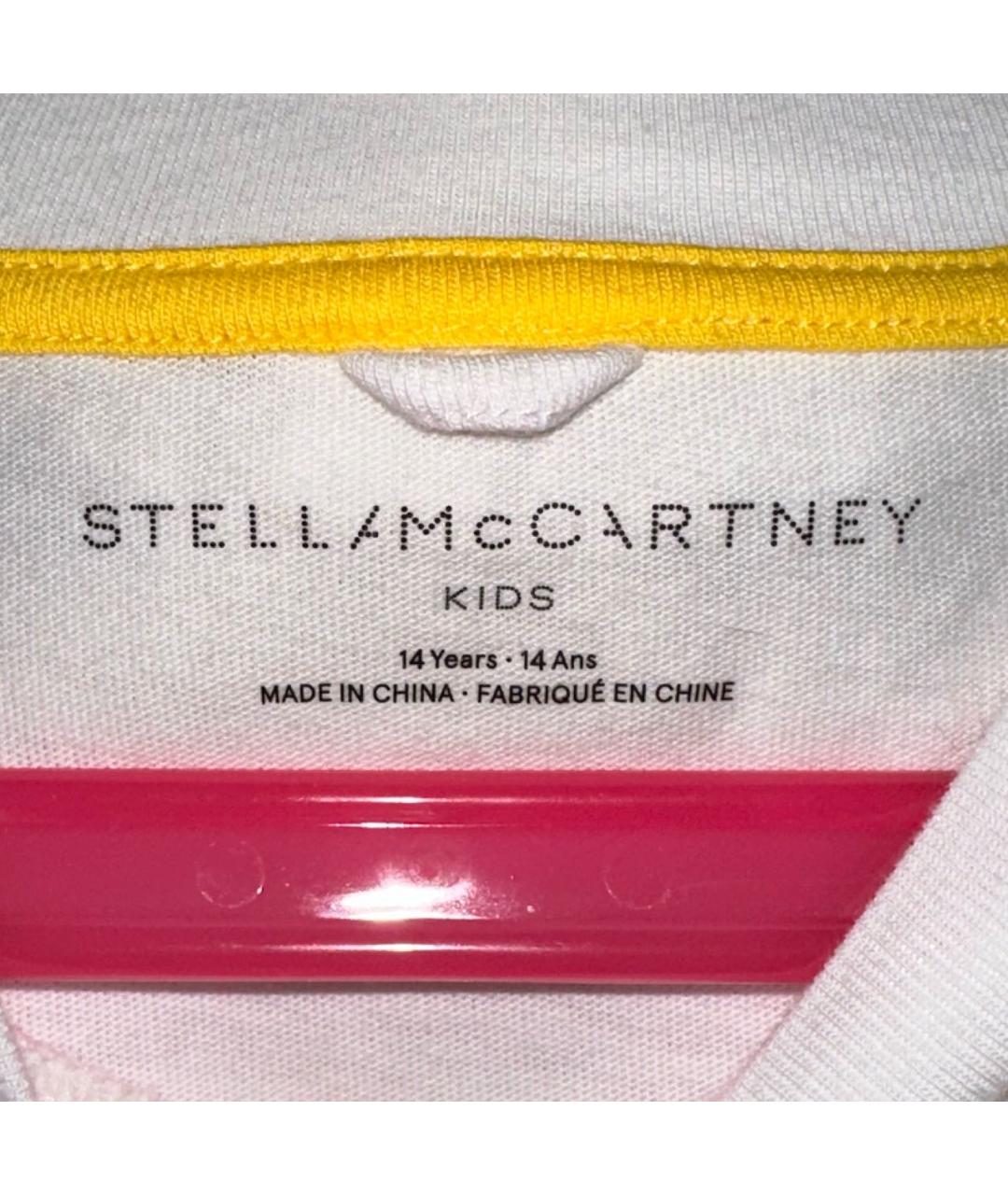 STELLA MCCARTNEY KIDS Мульти хлопковый детская футболка / топ, фото 6
