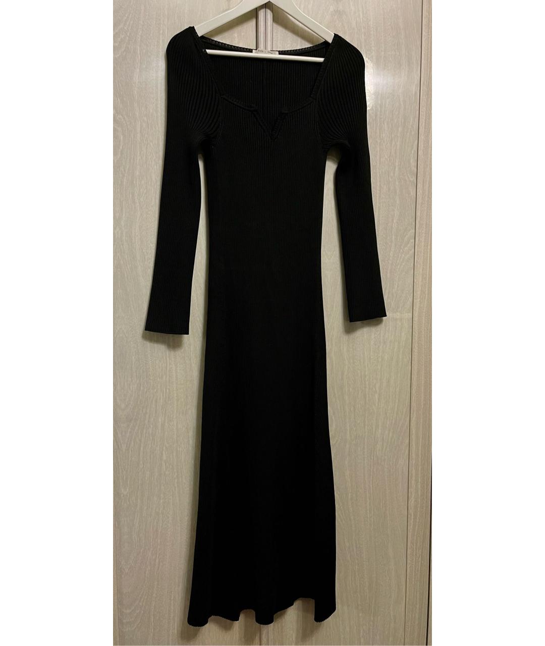BEVZA Черное полиэстеровое повседневное платье, фото 3