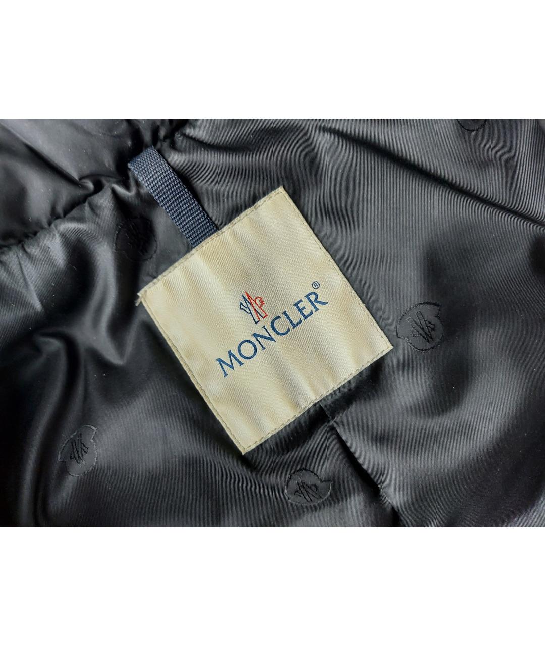 MONCLER Черная куртка, фото 9