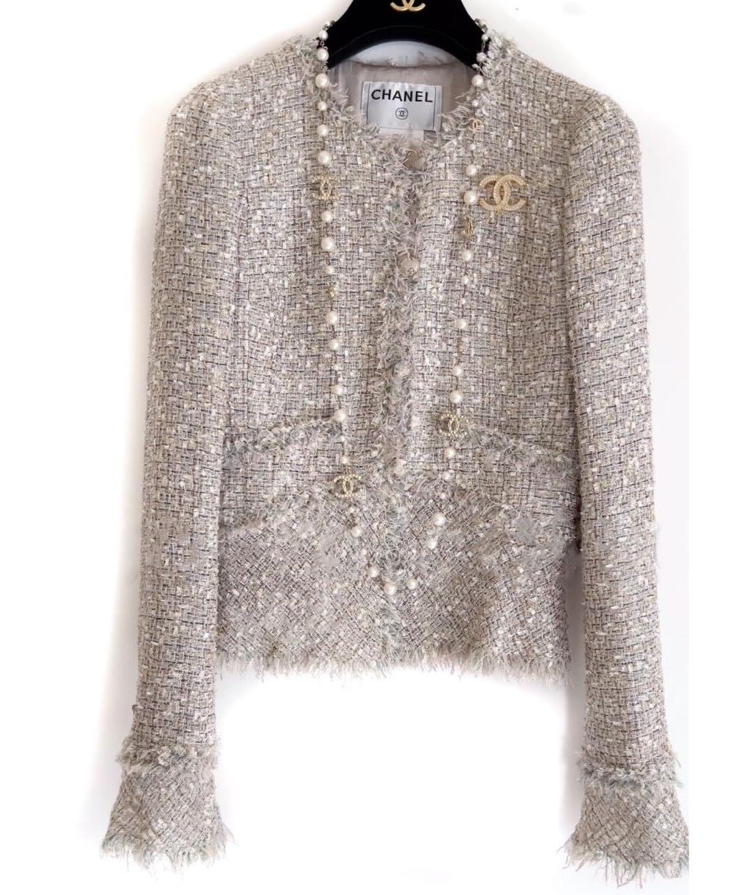 CHANEL Мульти твидовый костюм с юбками, фото 8