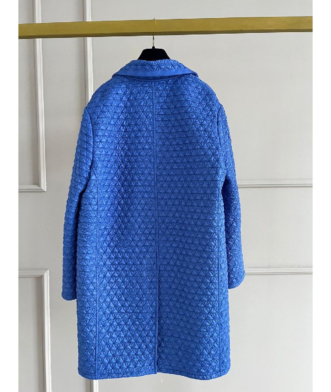 ERMANNO SCERVINO Синее пальто, фото 3