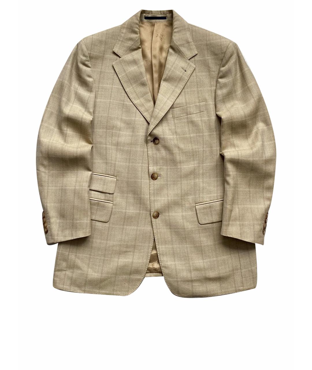 BURBERRY Бежевый пиджак, фото 1