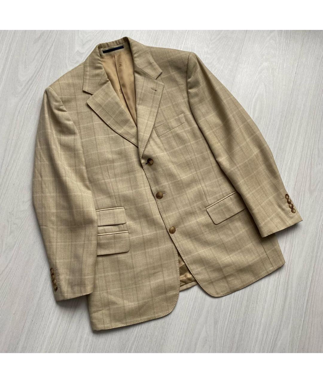 BURBERRY Бежевый пиджак, фото 3