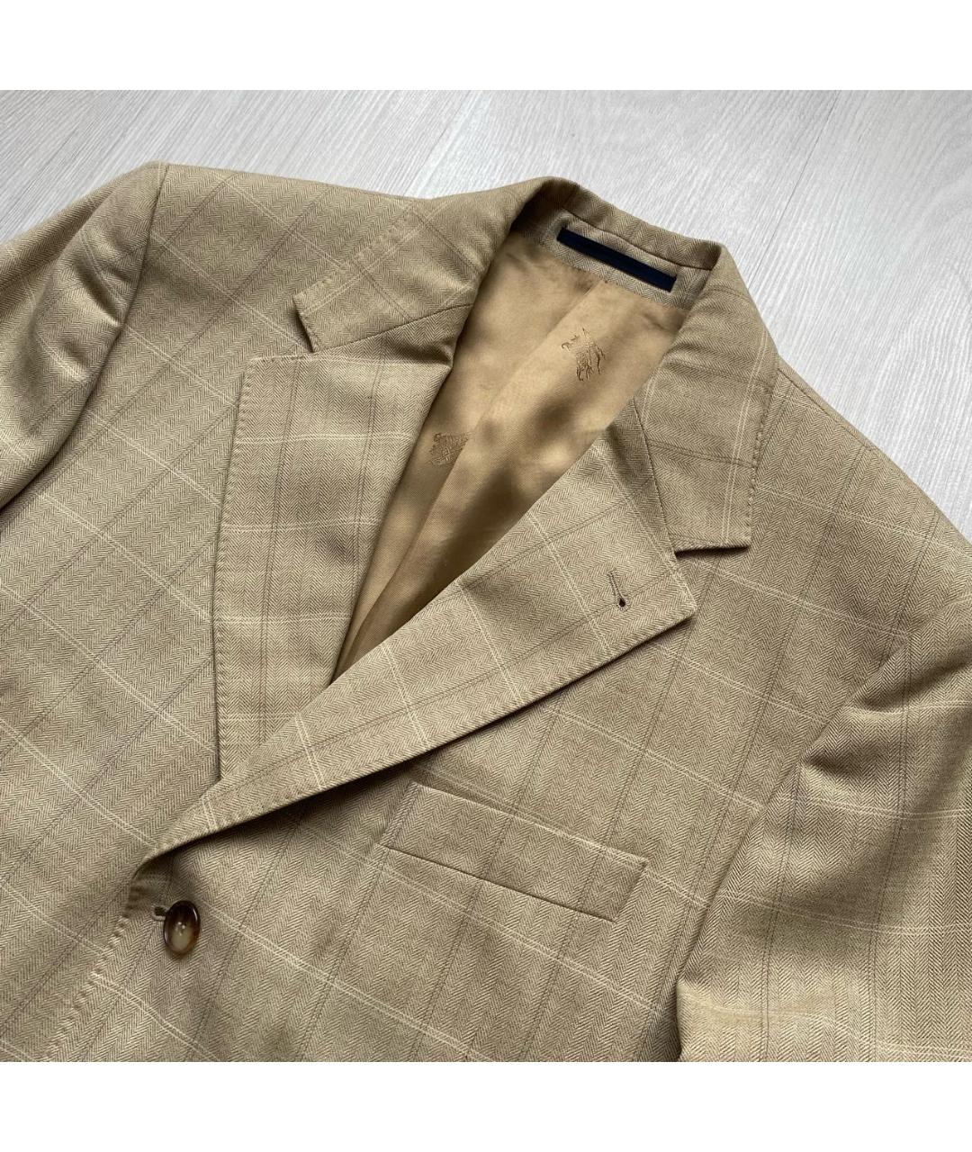 BURBERRY Бежевый пиджак, фото 2