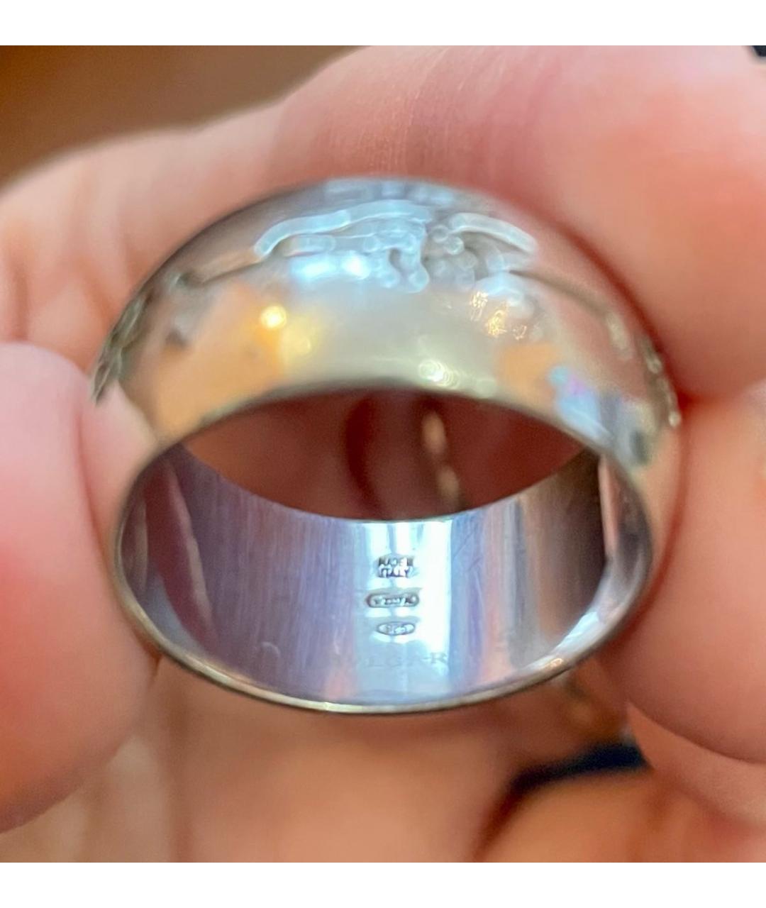 BULGARI Серебряное серебряное кольцо, фото 3