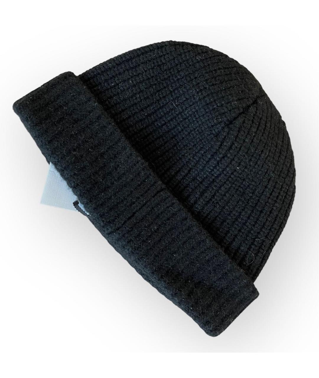 CELINE PRE-OWNED Черная кашемировая шапка, фото 2