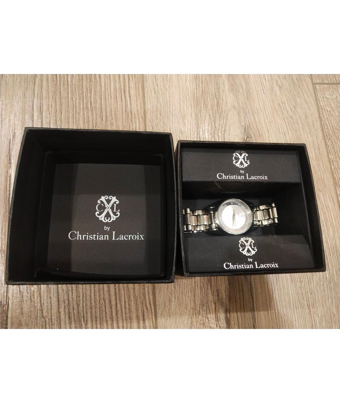 CHRISTIAN LACROIX Серебряные часы, фото 9