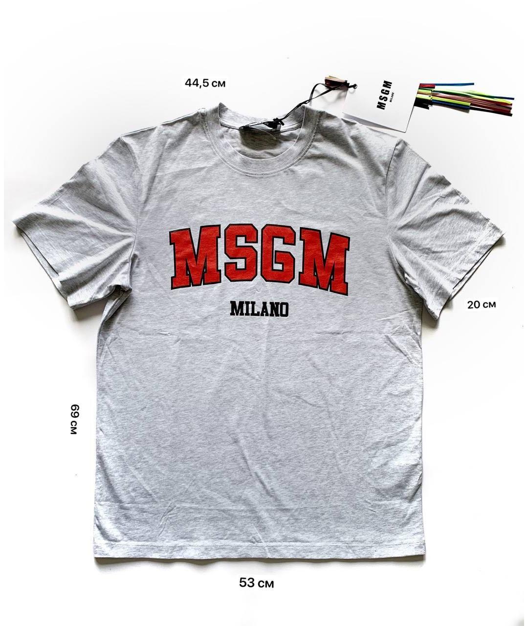 MSGM Хлопковая футболка, фото 2